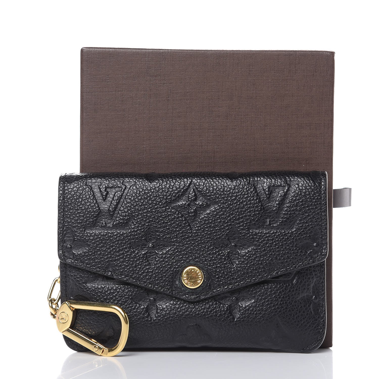 Louis Vuitton Empreinte Key Pouch Black 7 of 7