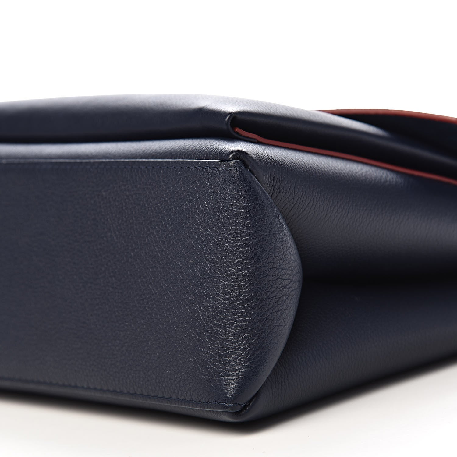 Louis Vuitton Soft Calfskin My Lockme Top Handle Marine Rouge 9 of 10