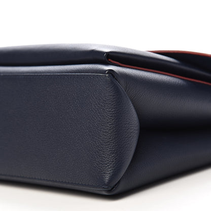 Louis Vuitton Soft Calfskin My Lockme Top Handle Marine Rouge 9 of 10