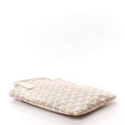 Goyard Goyardine Poitiers Claire Voie Tote White Yellow 4 of 8