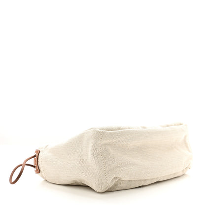 Hermes Canvas Barenia Fourbi 25 MM Pouch Naturel Fauve 4 of 6