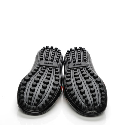 Gucci Calfskin Bayadere Ballerina Flat 38.5 Nero Black 5 of 9
