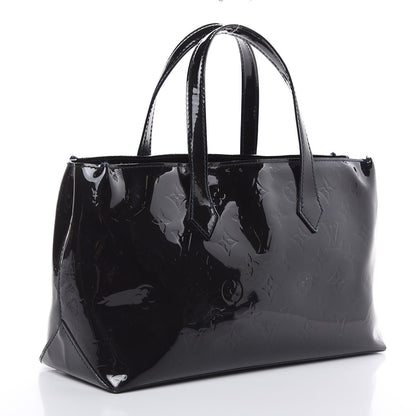 Louis Vuitton Vernis Wilshire PM Blue Infini 3 of 12