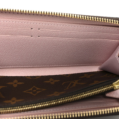 Louis Vuitton Monogram Clemence Wallet Rose Ballerine 5 of 7