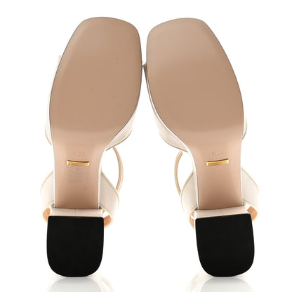 Gucci Quentin Granada Kid Horsebit 25/60mm Platform Sandals 39.5 Mystic White 5 of 9