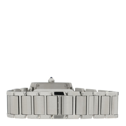 Cartier Stainless Steel 20mm Tank Francaise Quartz Watch 3 of 4