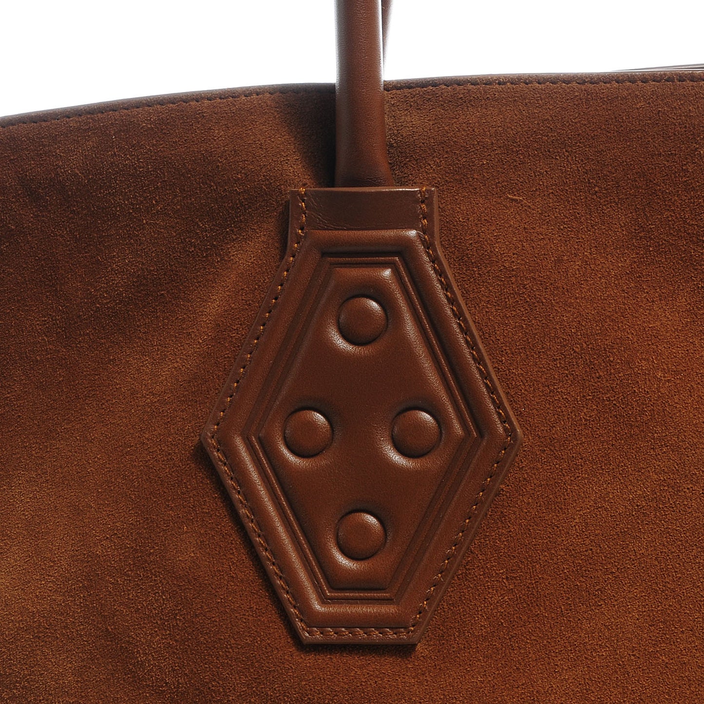 Suede PS1 Large Shopper Tobacco