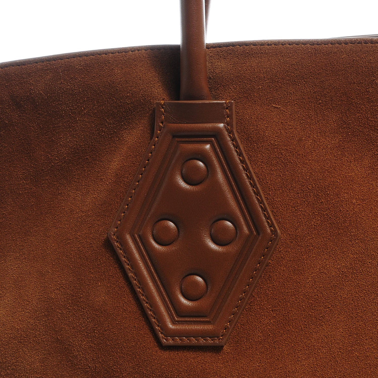 Proenza Schouler Suede PS1 Large Shopper Tobacco 7 of 11