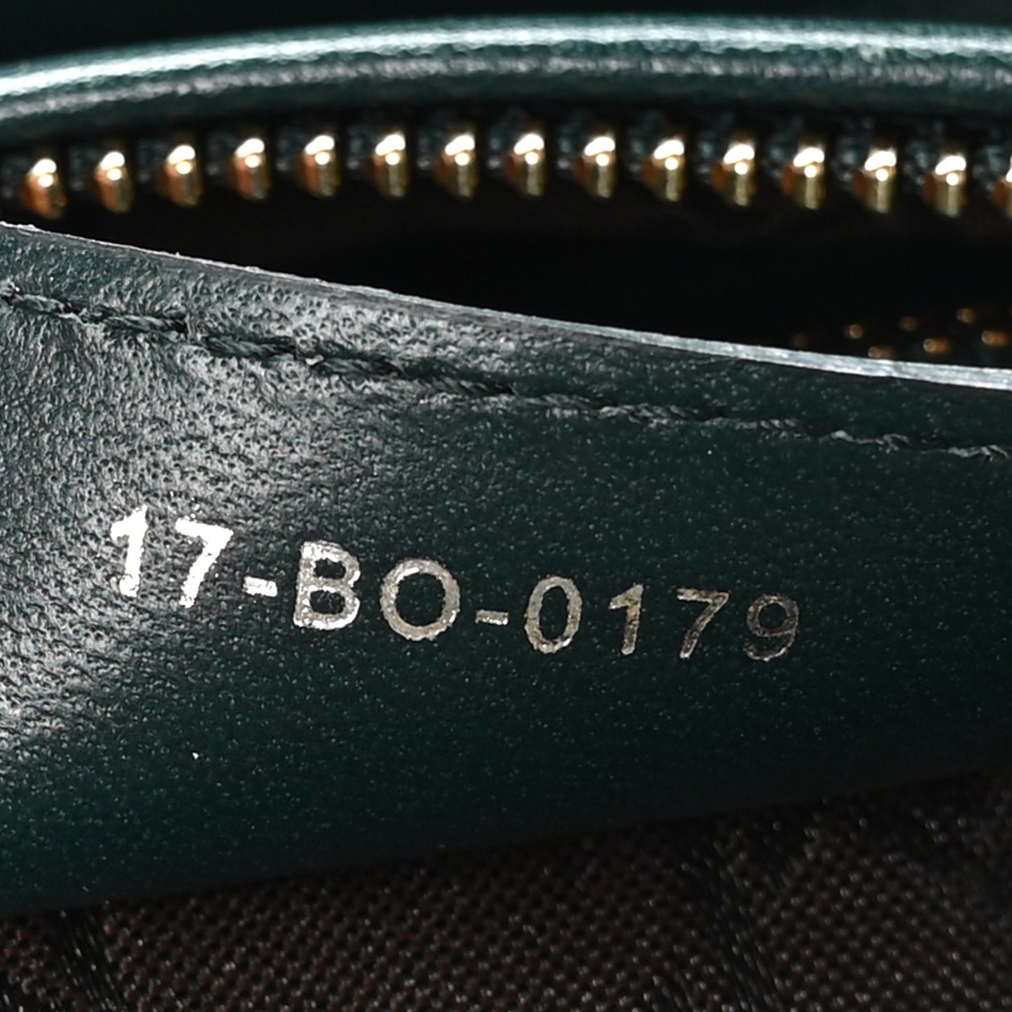 Lambskin Cannage Medium Lady Dior Pine Green