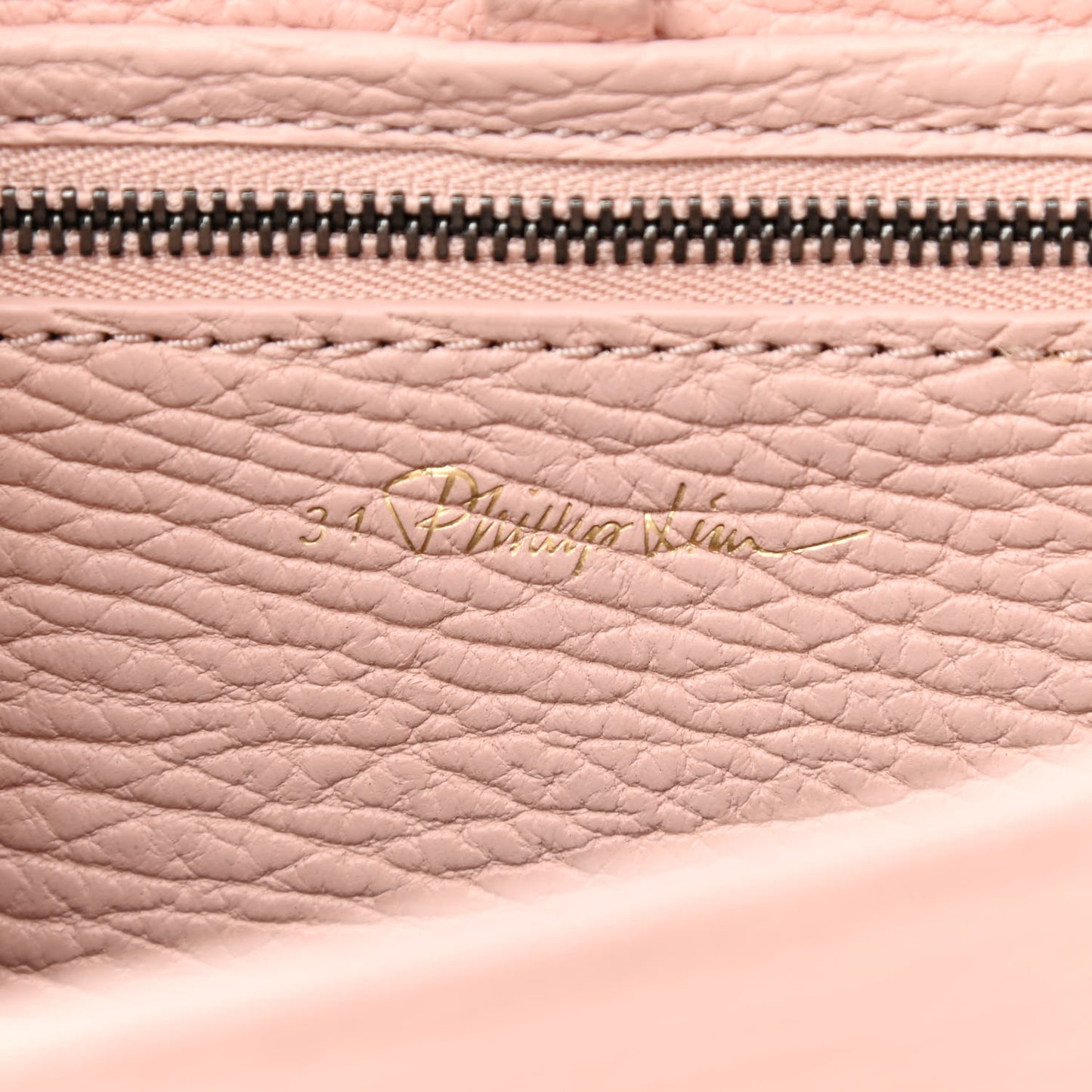 Textured Calfskin Mini Pashli Satchel Petal