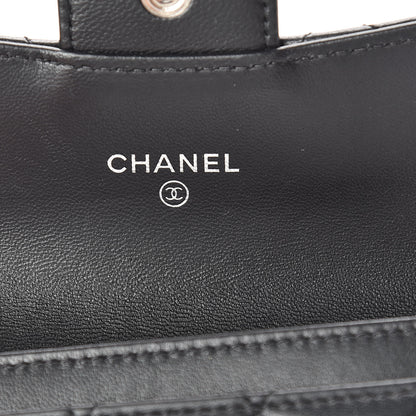 Chanel Lambskin Quilted Flap Card Holder Black 6 of 9
