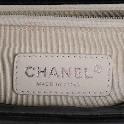 Chanel Washed Lambskin Quilted Mini Chain Around Flap Black 6 of 7