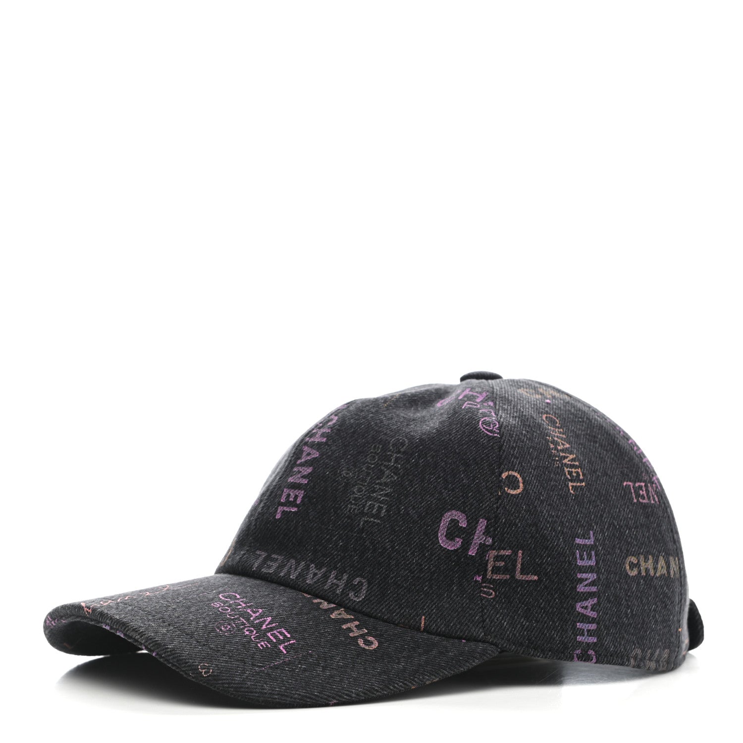 Chanel Cotton Mood Cap Hat Black Multicolor 1 of 10
