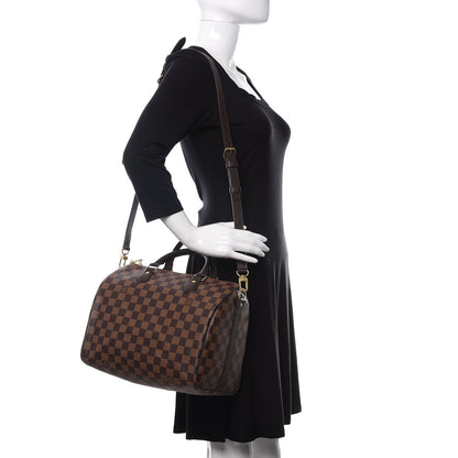 Louis Vuitton Damier Ebene Speedy Bandouliere 30 2 of 10