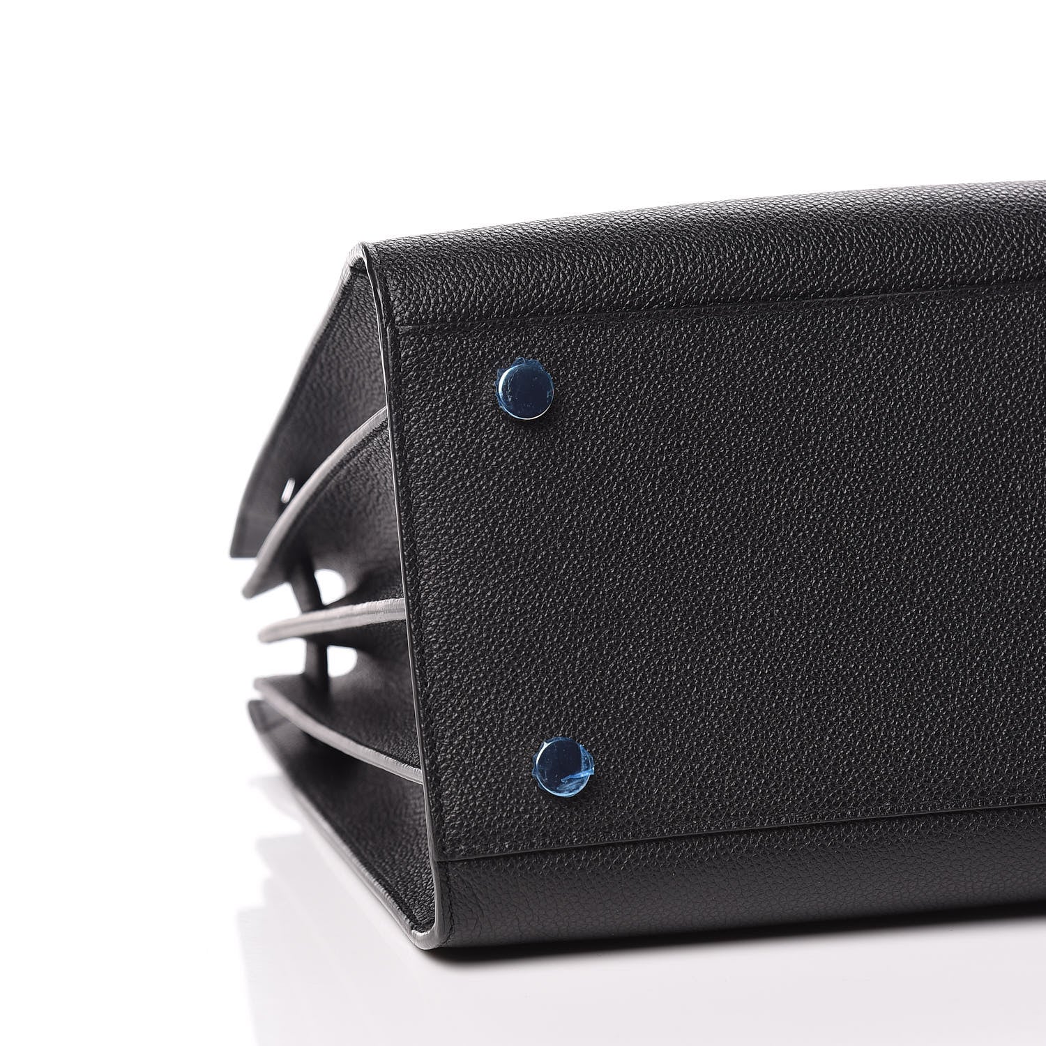 Saint Laurent Grained Calfskin Small Sac De Jour Black 9 of 10