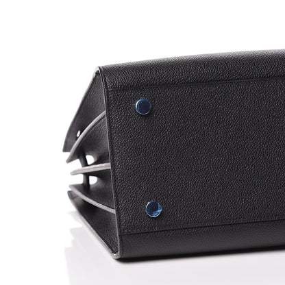 Saint Laurent Grained Calfskin Small Sac De Jour Black 9 of 10