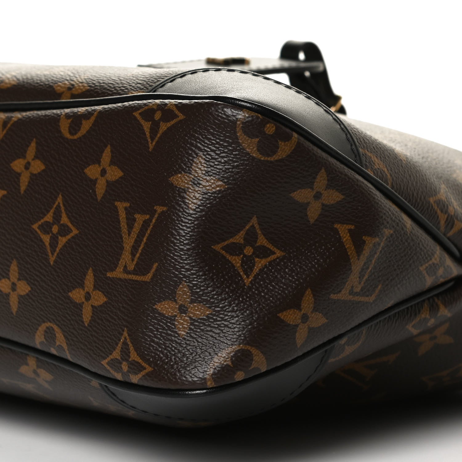 Louis Vuitton Monogram Odeon MM Black 6 of 9