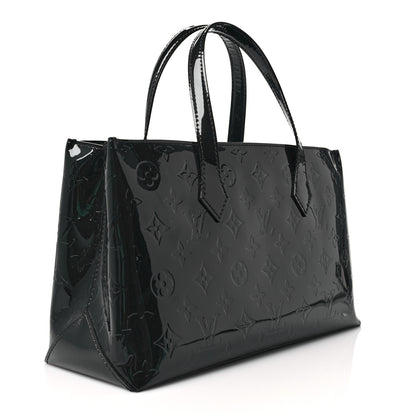 Louis Vuitton Vernis Wilshire PM Blue Infini 3 of 8