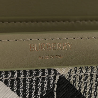 Burberry Jacquard Check Snip Bag Lichen 6 of 10