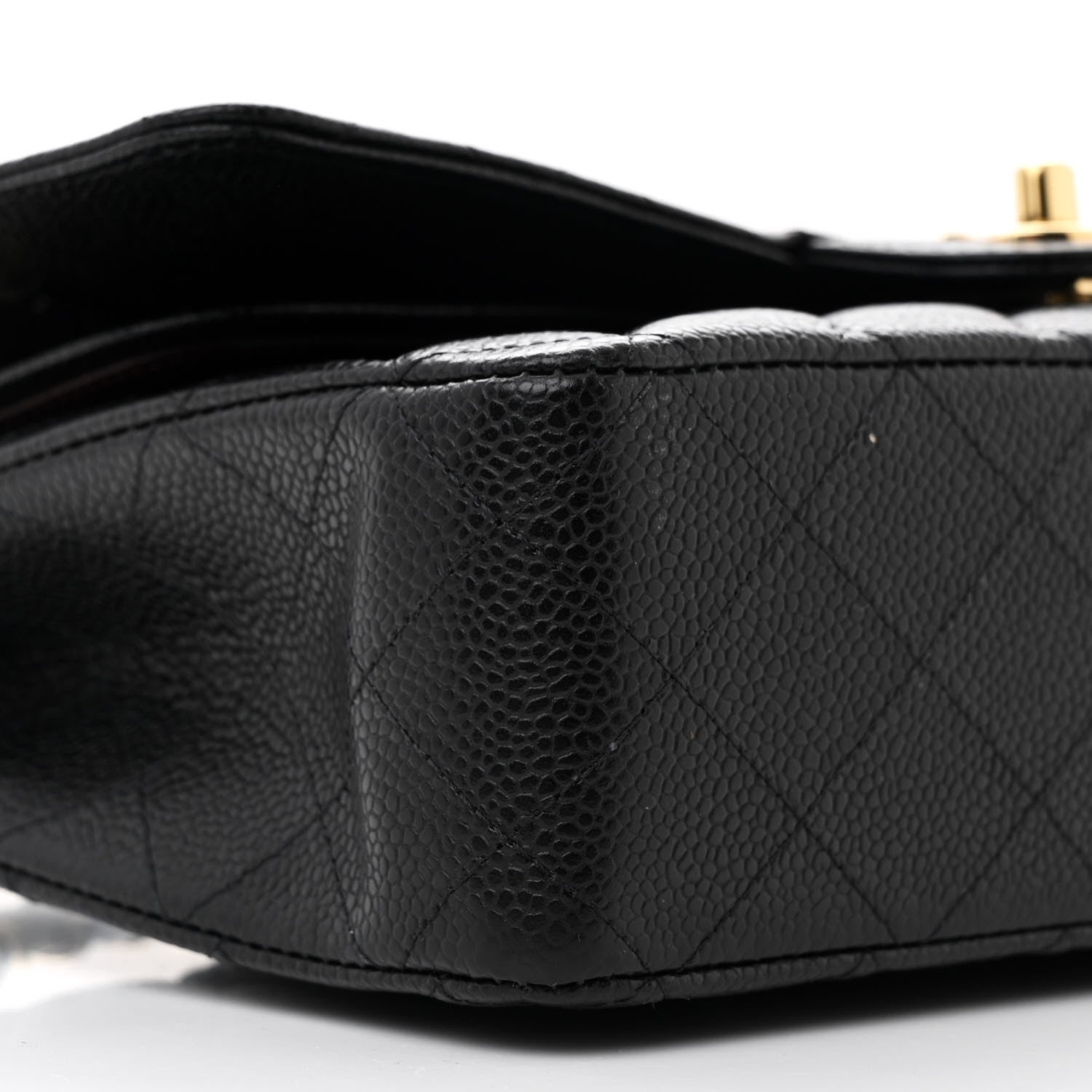 Chanel Caviar Quilted Medium Double Flap Black 9 of 11
