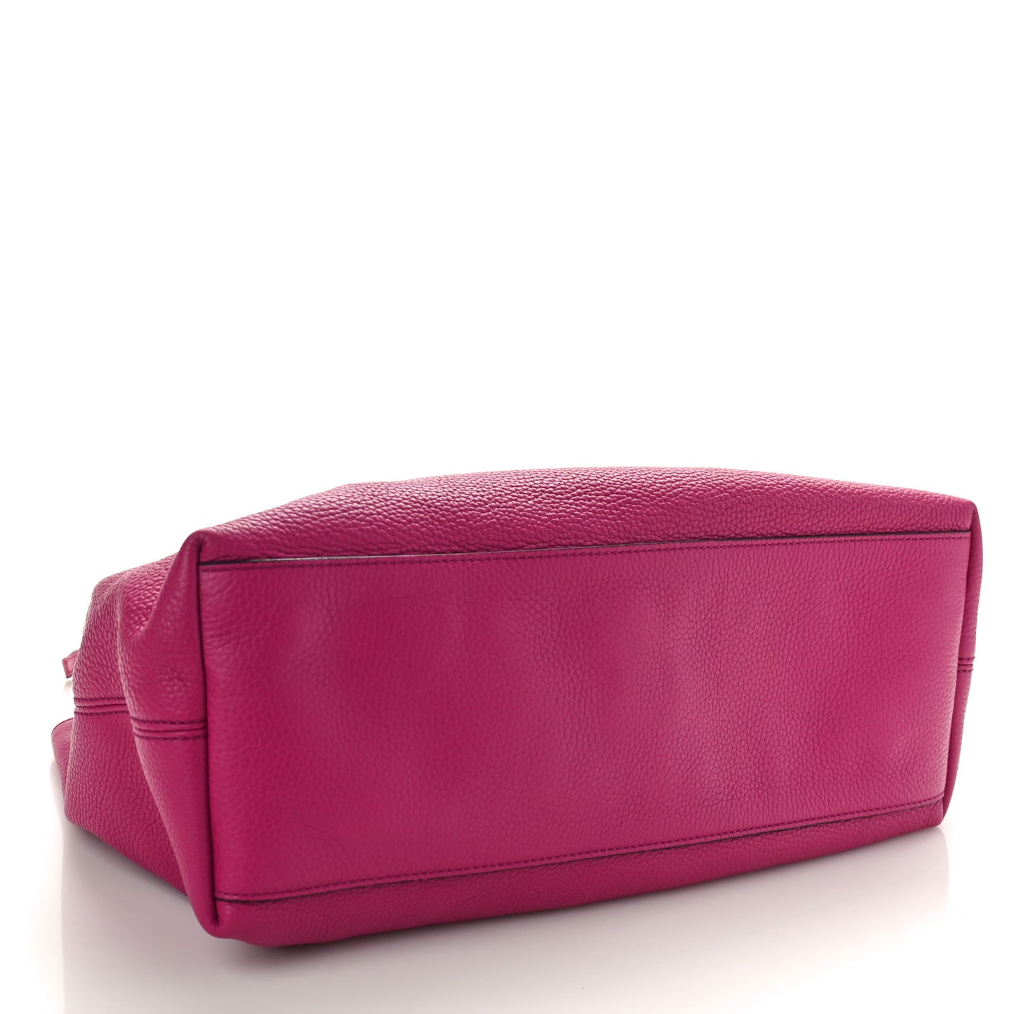 Cellarius Calfskin Medium Soho Chain Shoulder Bag Bright Bouganville