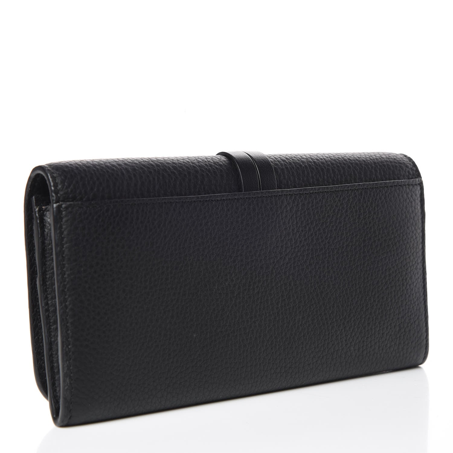 Chloe Calfskin Alphabet Long Wallet Black 3 of 9