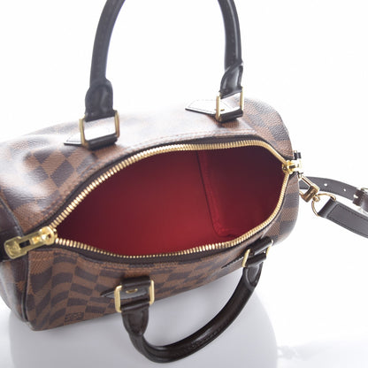 Louis Vuitton Damier Ebene Speedy Bandouliere 25 6 of 9