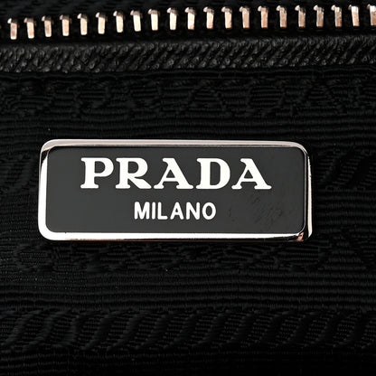 Prada Nylon Tessuto Impuntu Quilted Bandoliera Crossbody Bag Black 6 of 9