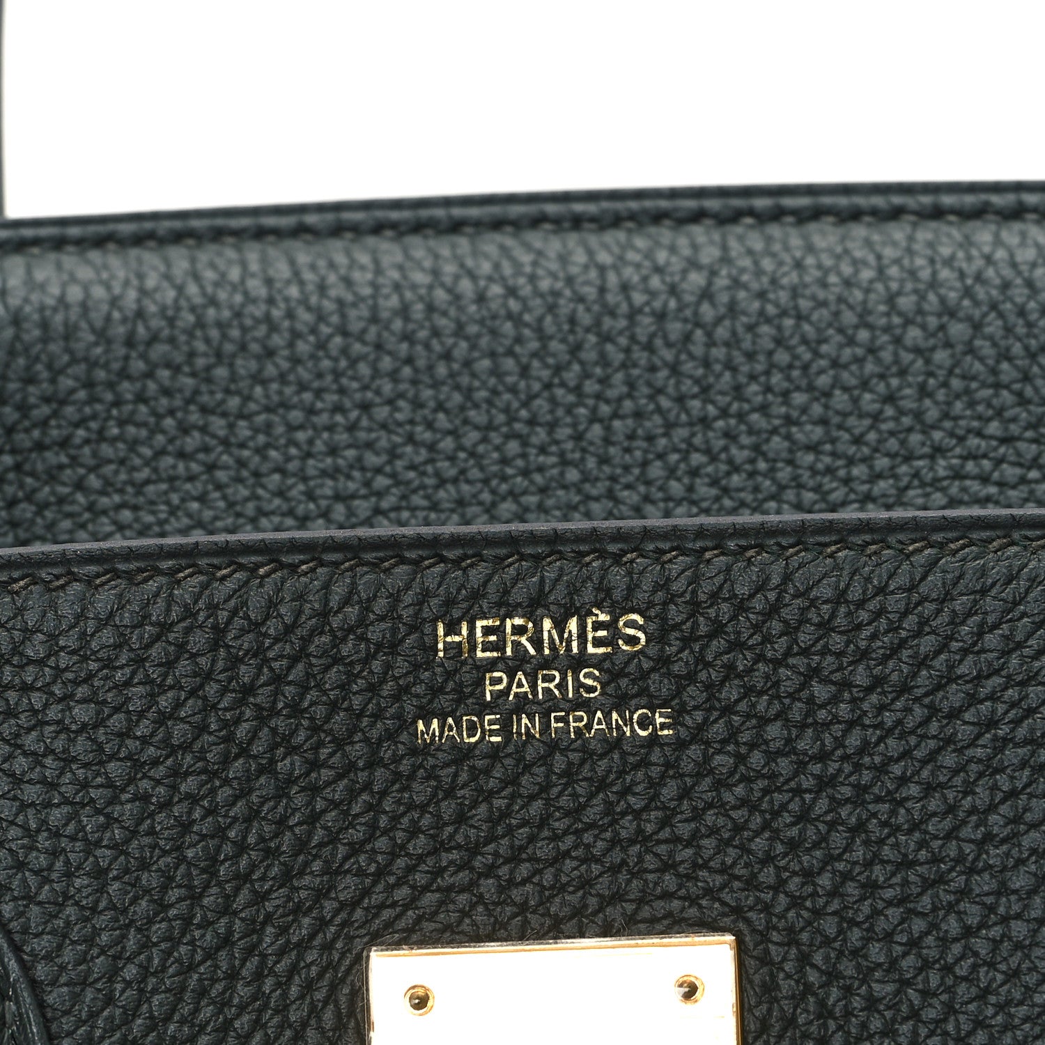 Hermes Togo Birkin 35 Vert Fonce 7 of 11