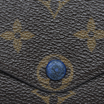 Louis Vuitton Monogram Josephine Wallet Blue 5 of 7