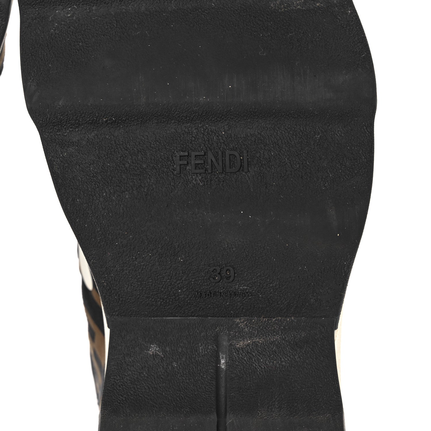 Fendi Technical Mesh Lycra FFreedom Patchwork Sneakers 39 Black Tobacco 6 of 16