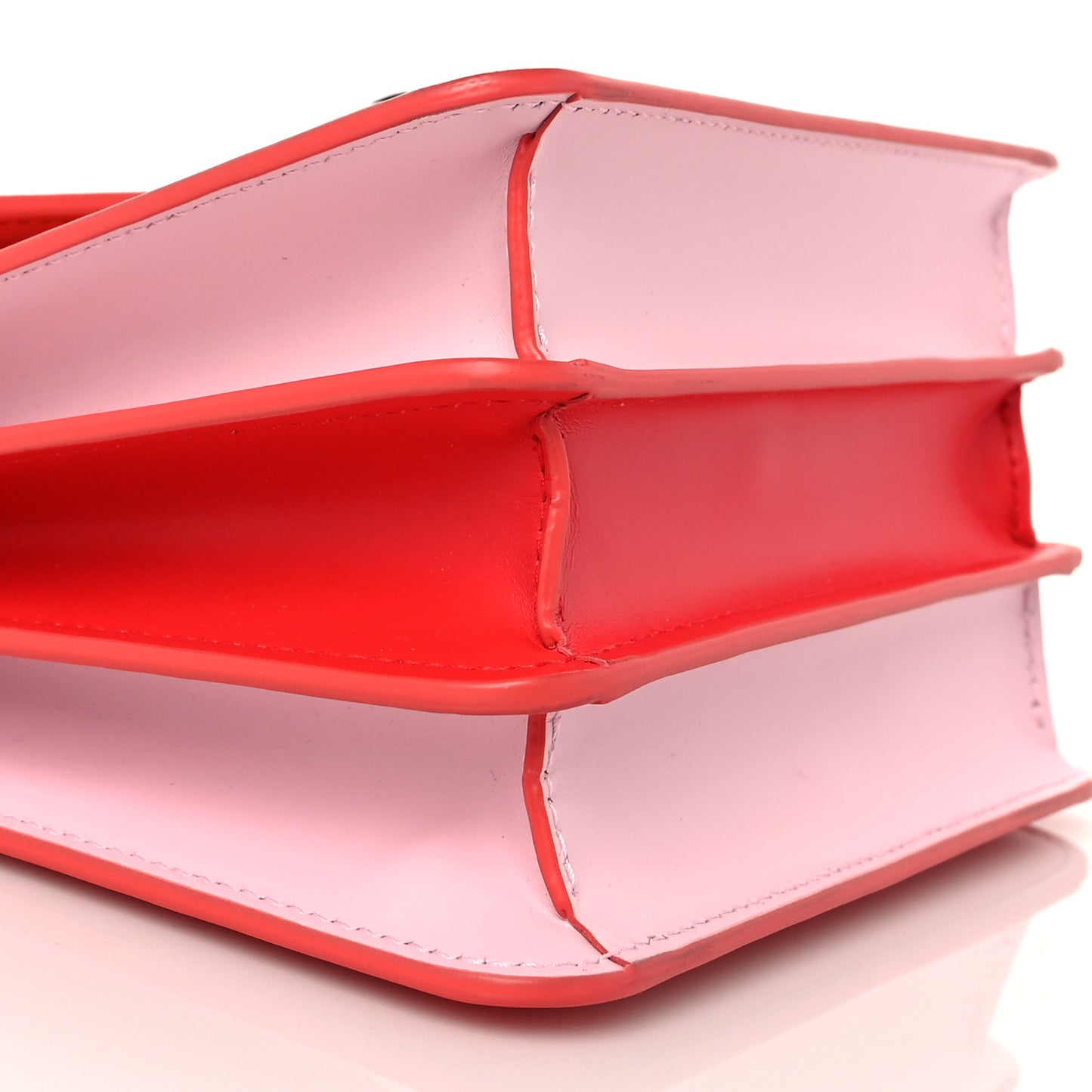 Calfskin Serpenti Forever Top Handle Silky Coral