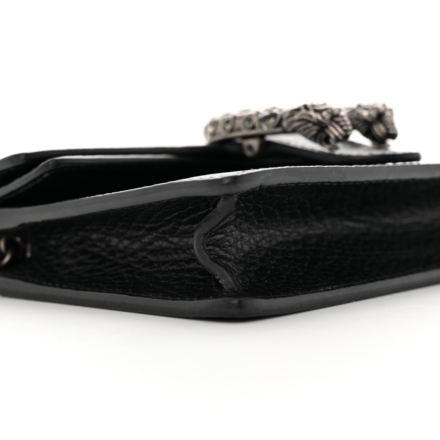 Calfskin Super Mini Dionysus Shoulder Bag Black