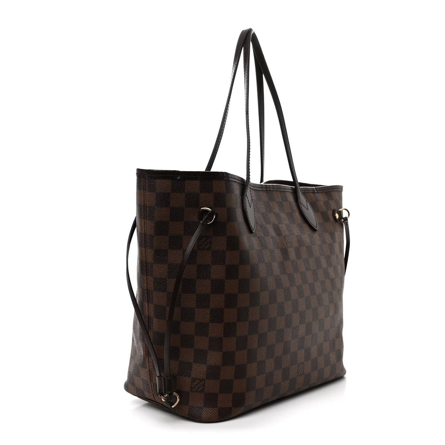 Damier Ebene Neo Neverfull MM Rose Ballerine