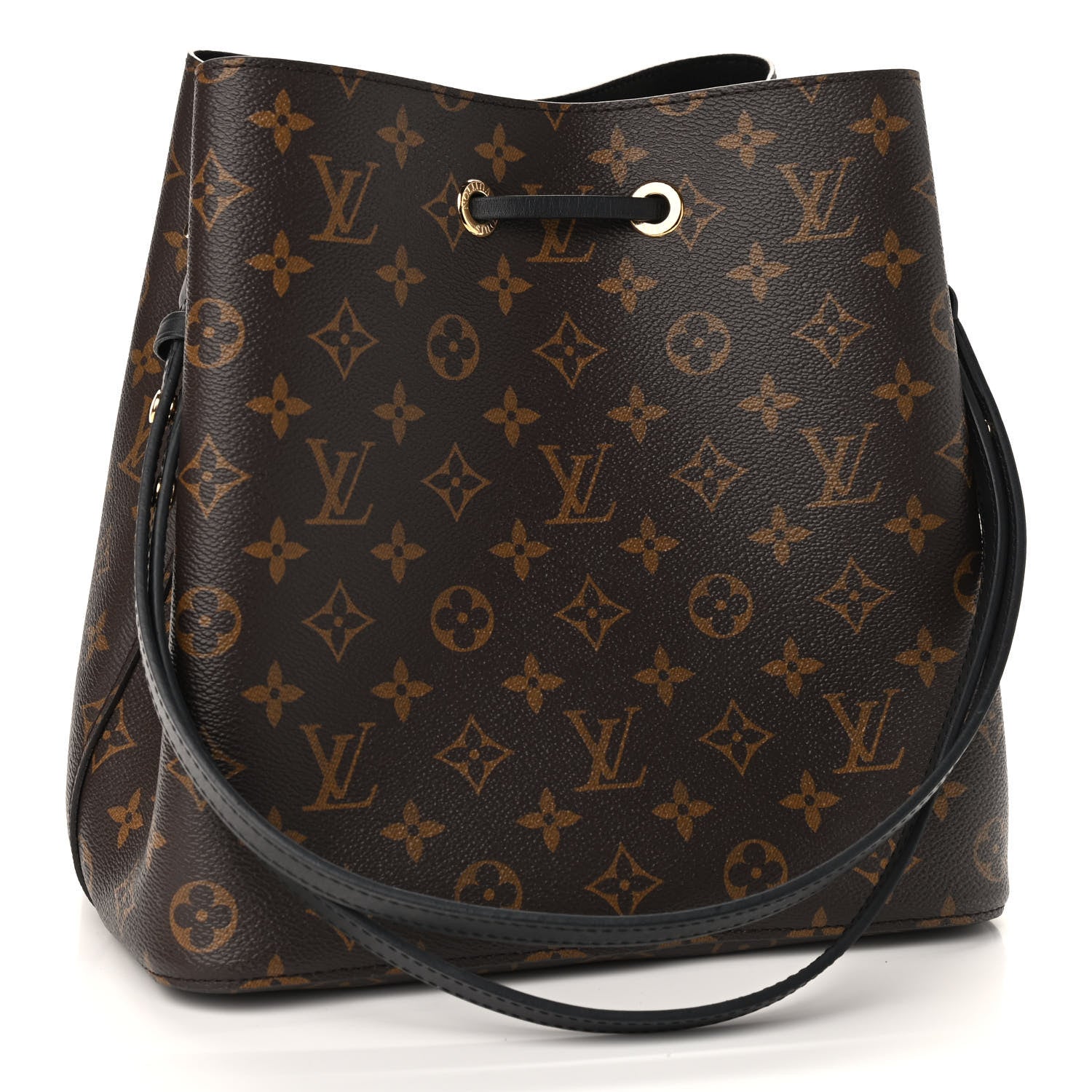 Louis Vuitton Monogram Neonoe MM Black 3 of 8