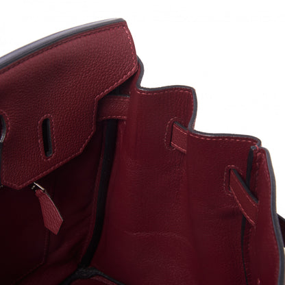 Hermes Togo Birkin 30 Rouge H 15 of 31