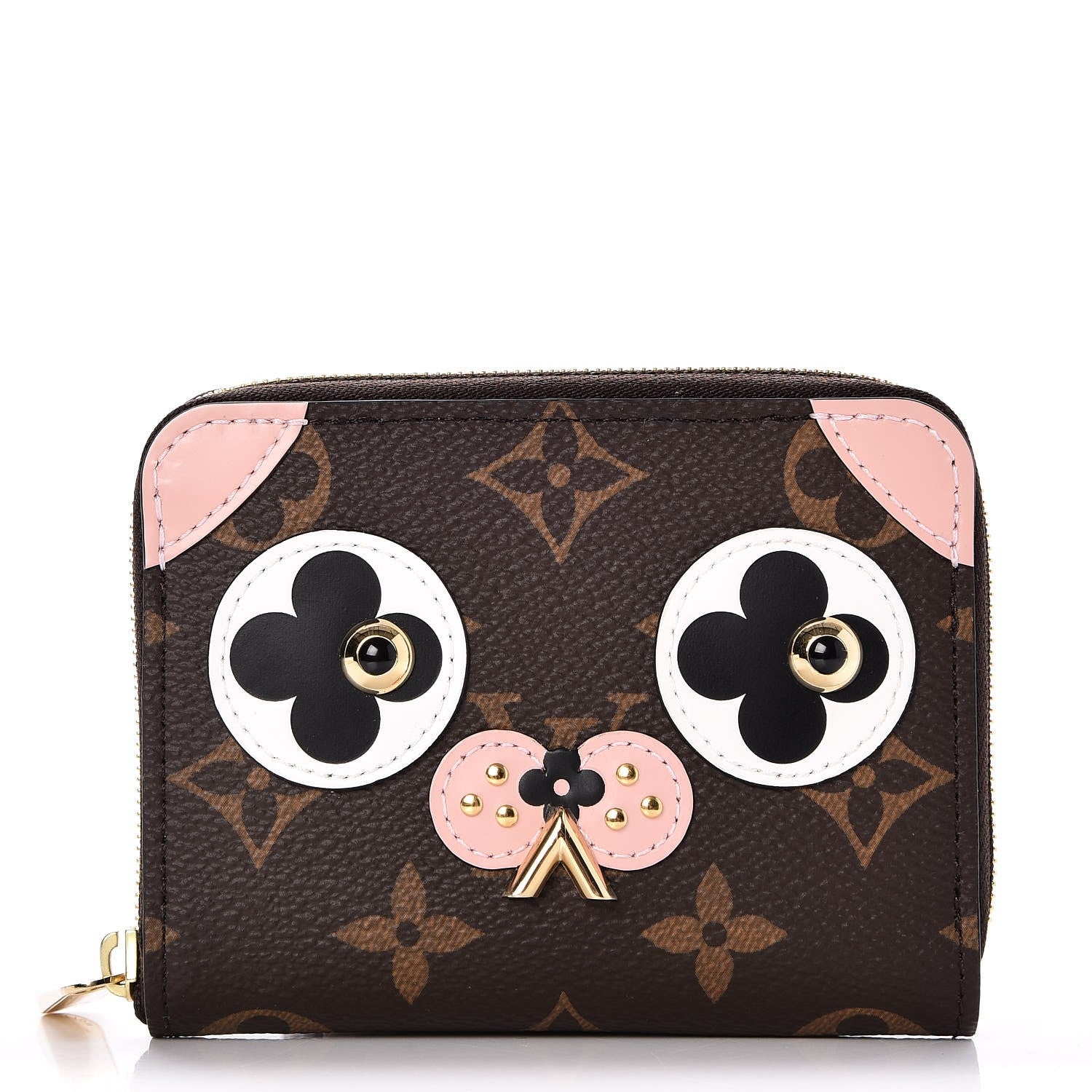 Louis Vuitton Monogram Valentine Dog Zippy Coin Purse 1 of 7