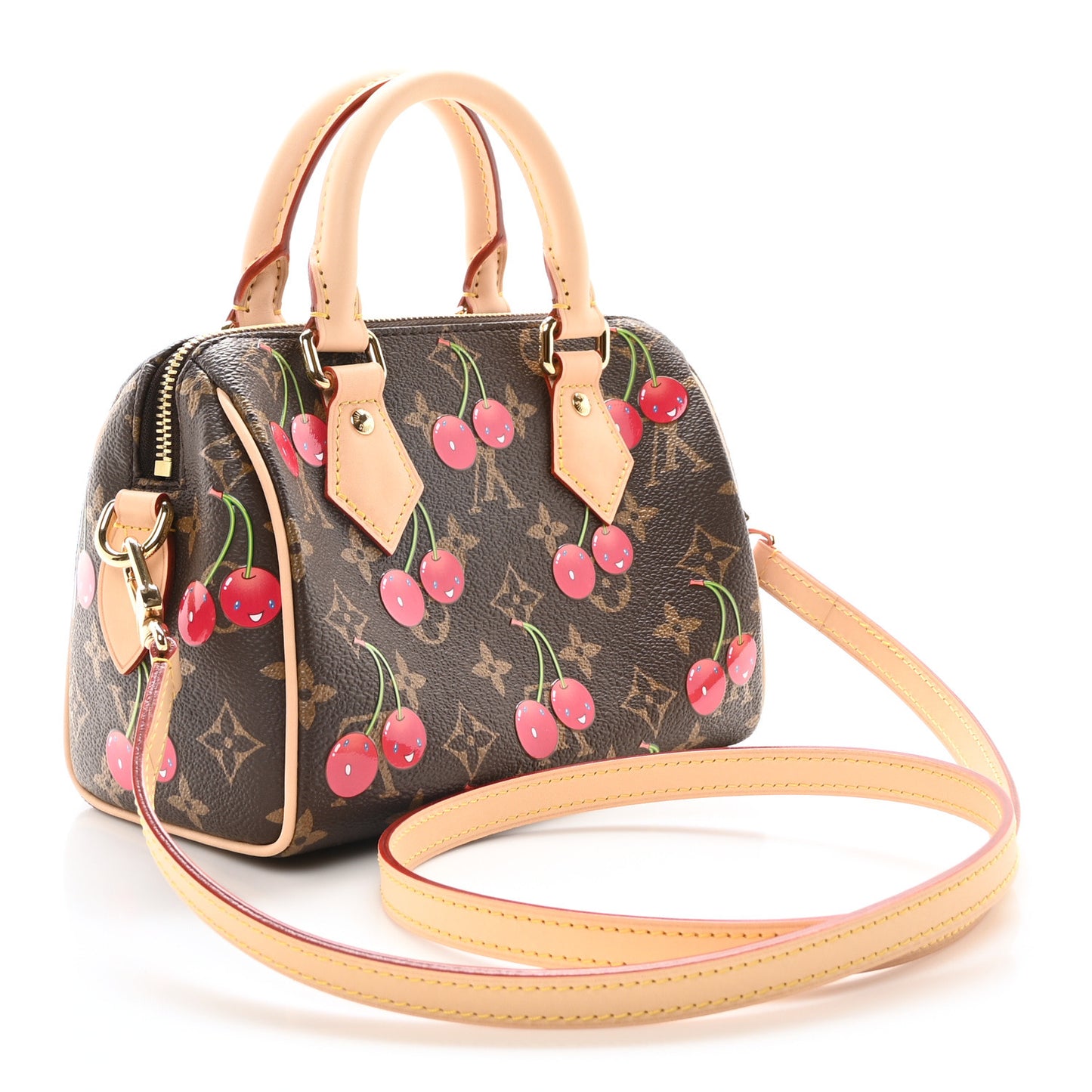 LV X TM Monogram Cerises Speedy Bandouliere 20