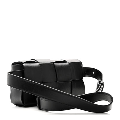 Bottega Veneta Nappa Maxi Intreccio The Belt Cassette Bag Black 3 of 9