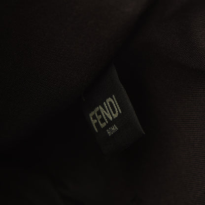 Fendi Vitello Dolce Bi-Color FF 1974 Embossed Medium By The Way Boston Bag Nebula Maya Black 9 of 13