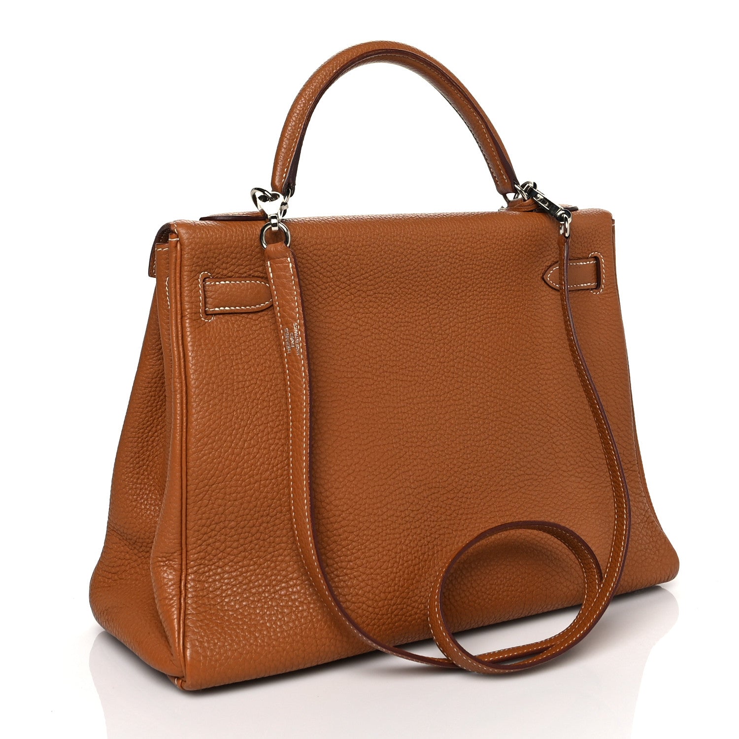 Hermes Togo Kelly Retourne 32 Gold 2 of 13