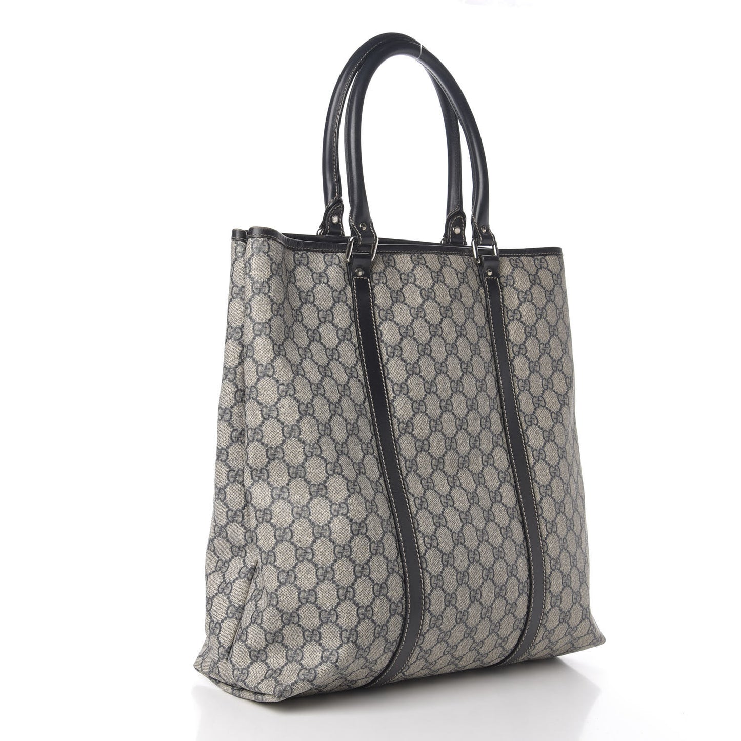 GG Plus Monogram Joy Vertical Tote Navy