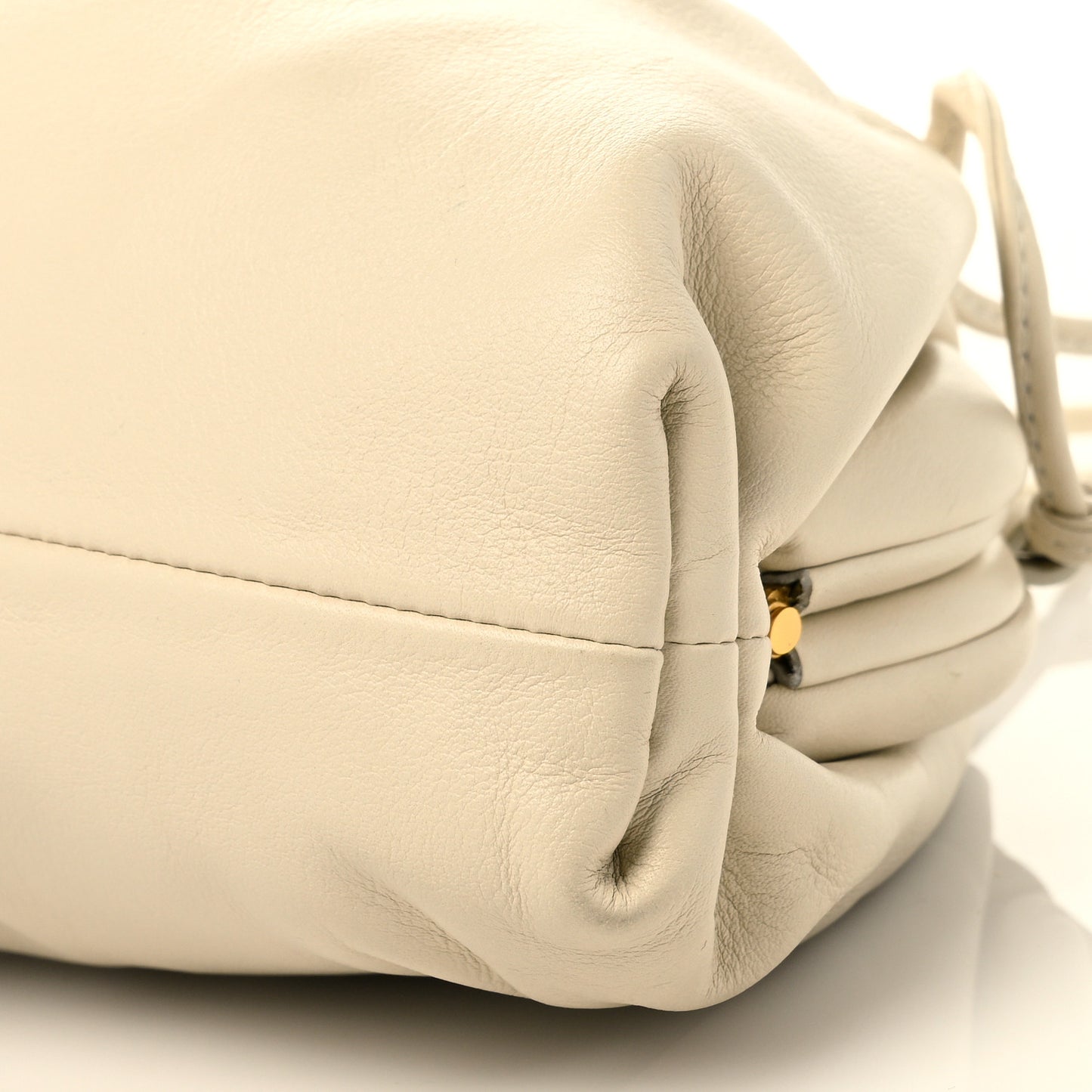 Butter Calfskin The Mini Pouch Porridge