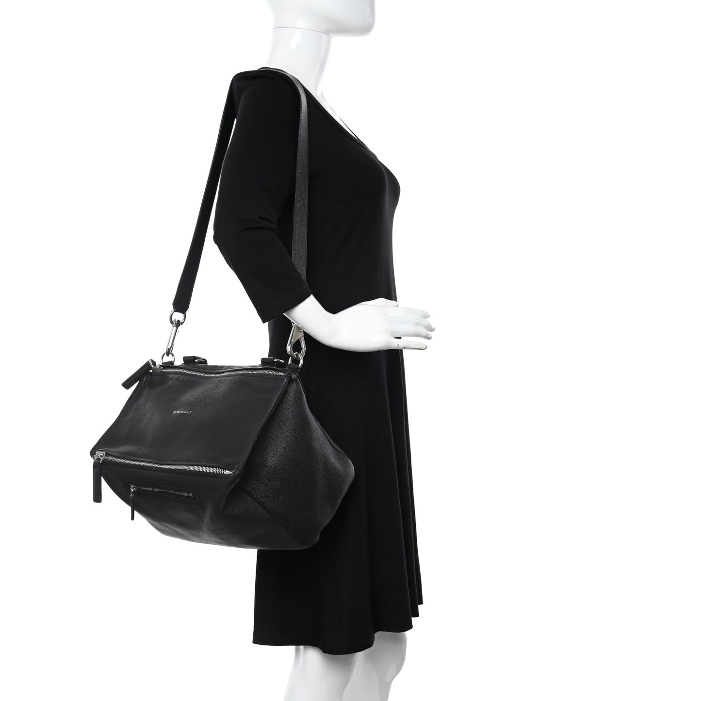Sugar Goatskin Medium Pandora Black