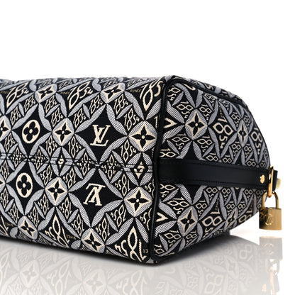 Louis Vuitton Jacquard Since 1854 Speedy Bandouliere 25 Grey 9 of 11