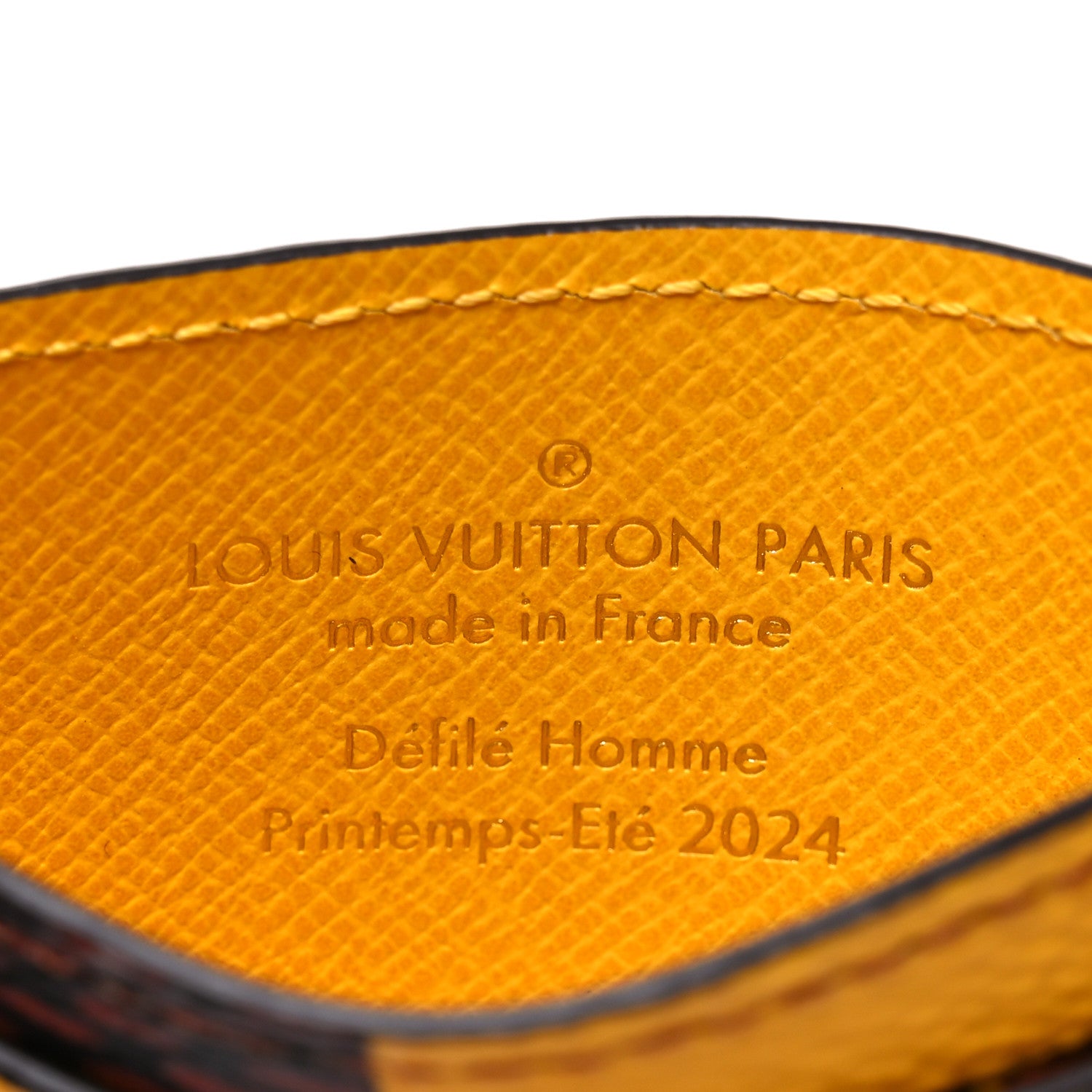 Louis Vuitton Damier Pop Pocket Organizer NM Yellow 8 of 8