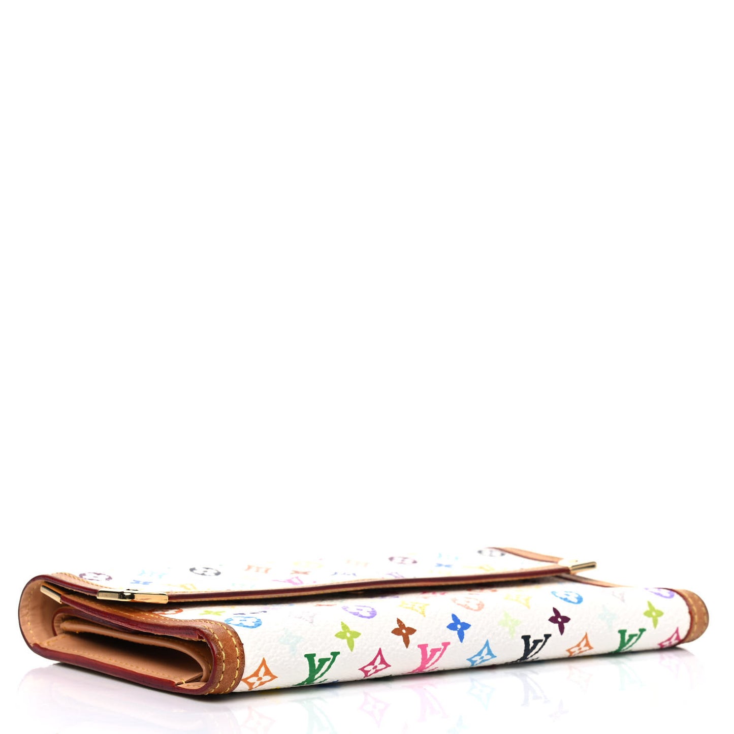 Monogram Multicolor Porte Tresor International Wallet White