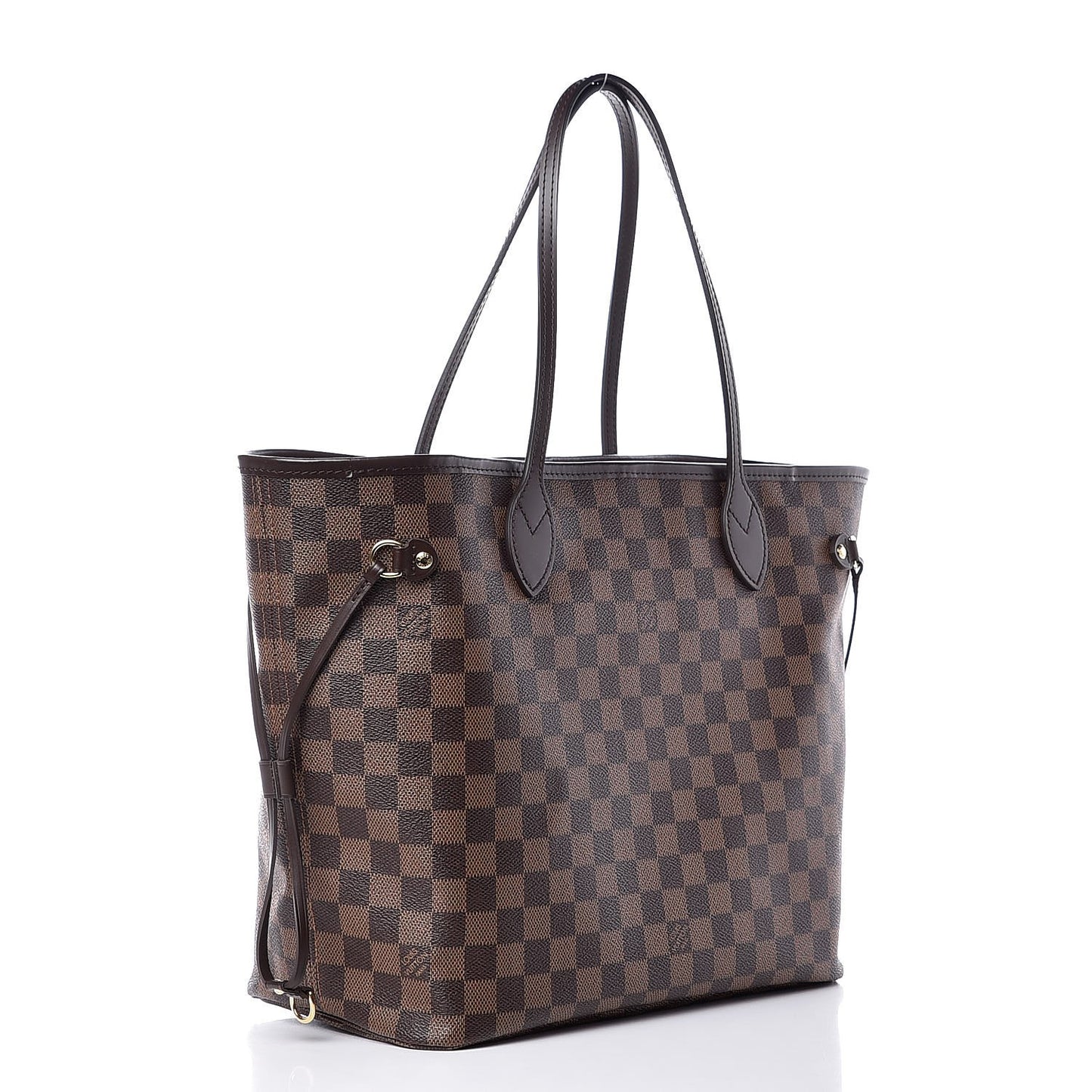 Damier Ebene Neo Neverfull MM Rose Ballerine