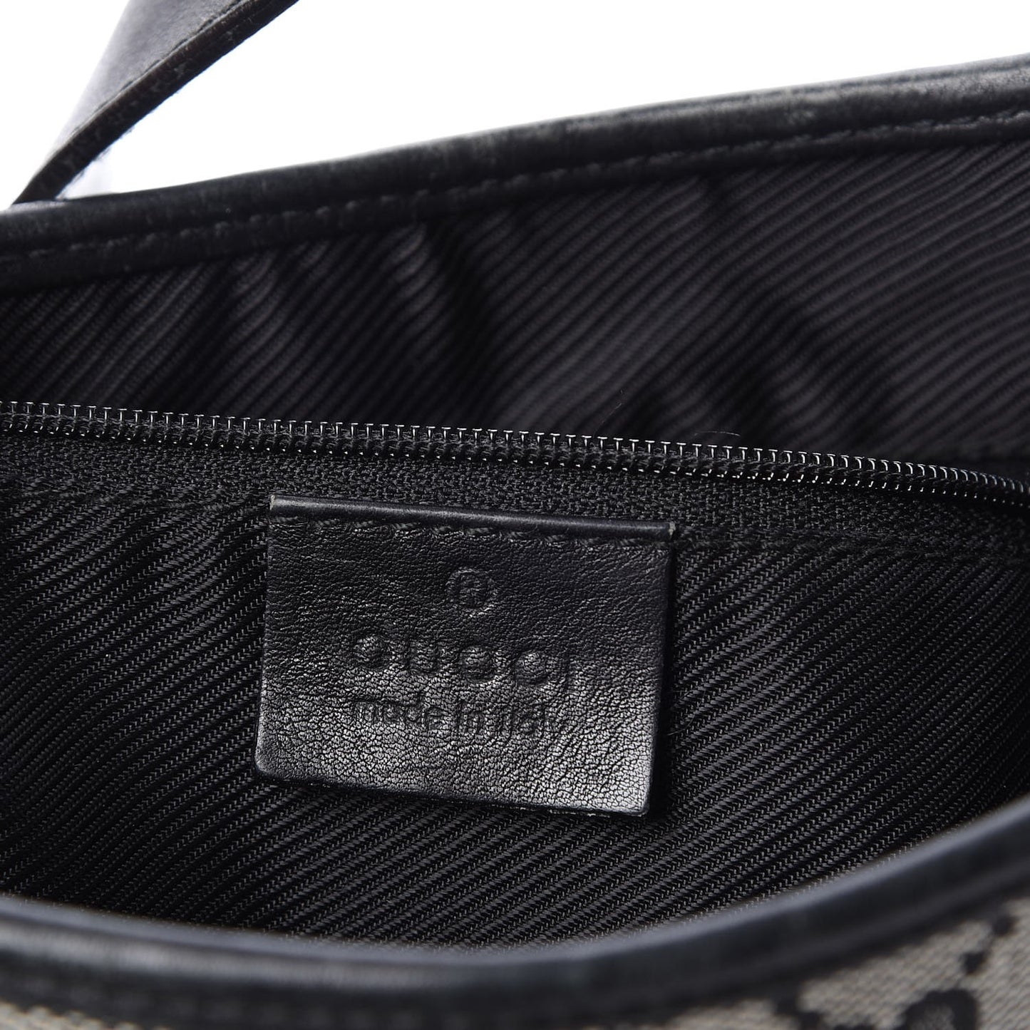 Denim Monogram Small Jackie O Hobo Black
