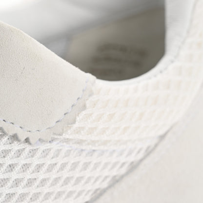 Hermes Air Mesh Suede Goatskin Bouncing Sneakers 39 White Black 12 of 15